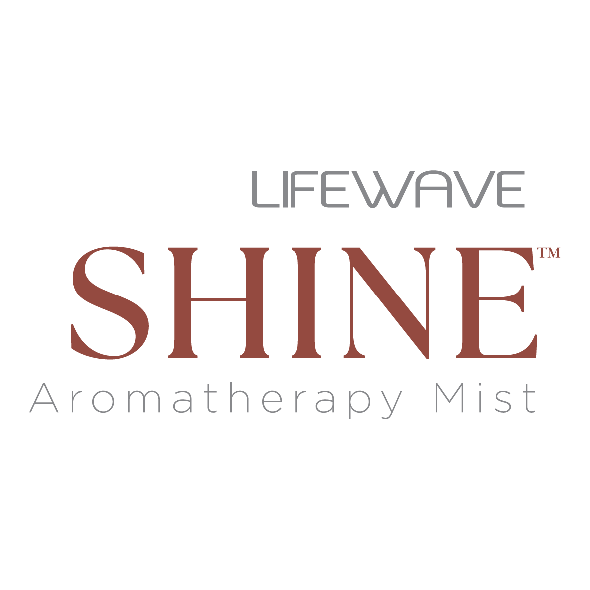 Shine logo with strap line: Aromatherapy Mist